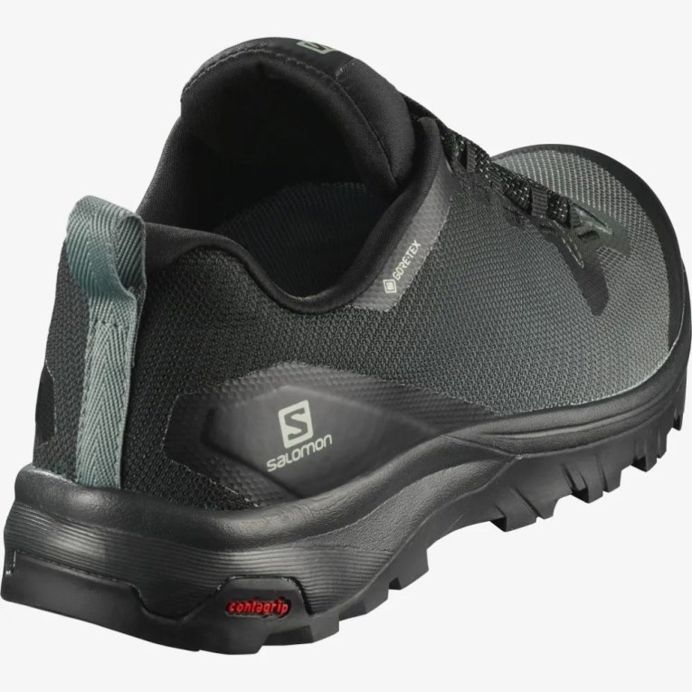 Salomon Vaya GTX Women's Hiking Shoes Black / Green | CA 87C40